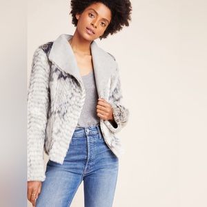Marrakech by Anthropologie reversible Fur Jacket size 1X